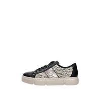Rieker Ladies Pattern Detailed Lace Up Trainers N5910