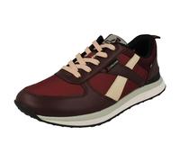 Rieker Ladies R-EVOLUTION By Rieker Lace Up Trainers 42502 - Burgundy - UK 6