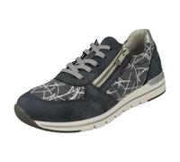 Rieker Ladies Remonte Stylish Heeled Trainers R6700 - Blue - UK 5