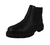 Rieker Ladies Rieker Ankle Boots With A Chunky Sole M3854 - Black - UK 8