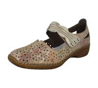 Rieker Ladies Rieker Cut Out Mary Jane Shoes 41399 - Multi - UK 7.5