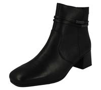 Rieker Ladies Rieker Elegant Ankle Boots 70973 - Black - UK 7.5