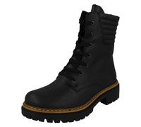 Women's Rieker 72600-14 Womens Boots Blue - Black - Size: 4
