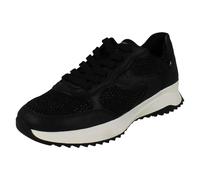 Rieker Ladies Rieker Revolution Lace Up Trainers W1304 - Black - UK 7.5