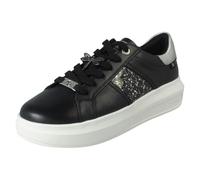 Rieker Ladies Rieker Revolution Stone Chip Panel Platform Trainers W1202 - Black - UK 6