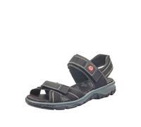 Rieker Women’s 68851 Closed Toe Sandals, Black (Schwarz/schwarz), 5 UK