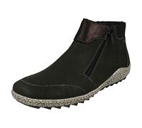 Rieker Ladies Warm Lined Tex Ankle Boots L7551-54 - Green Synthetic - UK Size 6.5 - EU Size 40 - US Size 8.5