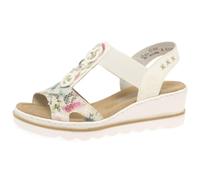 Rieker Ladies Wedge Sandals 67498-90 - Multi Synthetic - UK Size 7.5 - EU Size 41 - US Size 9.5