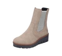 Rieker Ladies X9180 Chelsea Boots, beige, 4 UK