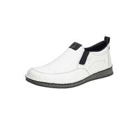 Rieker Leather Casual Loafers White