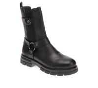 Rieker Leather Chunky Ankle Boots - Size
