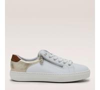 Rieker Leather Zip Trainers PINK SIZE 3 1/2