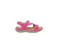 Rieker woman Sandals 64870, lady Thin sandals, Pink, 8 UK