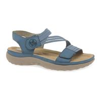 Rieker Locket Womens Sandals - Blue, EU 38