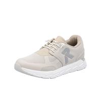 Rieker Low Trainers, White, Beige 60, 4 UK