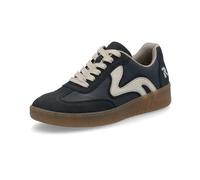 Rieker Low Trainers, White, Blue 15, 7.5 UK