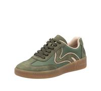 Rieker Low Trainers, White, Green 54, 6 UK
