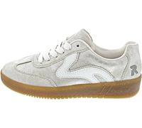 Rieker Low Trainers, White, Metallic 41, 7.5 UK