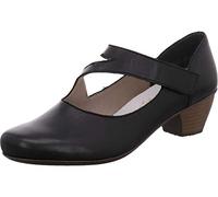 Rieker Lugano Womens Court Shoes (Black, UK Footwear Size System, Adult, Women, Numeric, Medium, 3.5)
