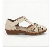 Rieker Women's Mary Jane Shoe - Beige | M1655-62 62 40