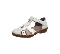 Rieker M1655 Ladies Beige Hook & Loop Shoes Beige