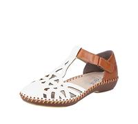 Rieker M1678, Open Shoes, Weiß,