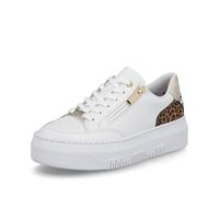 Rieker M1900 Women's Low-Top Trainers, White 80, 7.5 UK