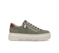Rieker M1952-52 Ladies Green Zipper Shoes Colour: Green, Size: EU 40 /