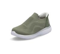 Green Elasticated Shoes for Women | Rieker Sport M5072-52 Women's