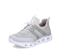 Rieker M6061 Women's Slip-On Trainers, Grey 40, 3.5 UK