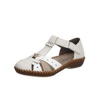 Rieker Maria Womens Sandals 3.5 UK Porcellana/White
