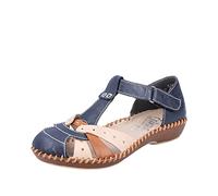 Rieker Maria Womens Sandals 4 UK Pacific/Nude/Cayenne