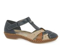 Rieker Maria Womens Sandals - EU 36, Navy