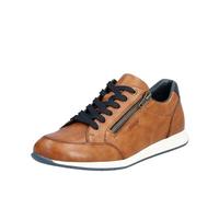 Rieker 11903-24 Men Brown Zipper Shoes Colour: Brown, Size: EU 43 / UK