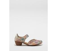 Rieker Mary Jane Heeled Shoe BLUE SIZE 4