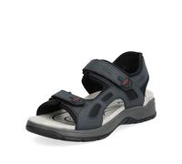 Rieker Men 26955 Trekking Sandals, Blue 14, 10.5 UK