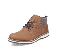 Rieker Men Ankle Boots 38419, Men´s Lace-up Ankle Boot,Water Repellent,riekerTEX,lace-up Bootie,Transition Shoe,Boot,Brown (Braun / 24),42 EU / 8 UK