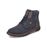Rieker Men Ankle Boots B3343, Men´s Lace-up Ankle Boot,Removable Insole,Water Repellent,riekerTEX,Chukka Boot,Blue (Blau Kombi / 15),45 EU / 10.5 UK