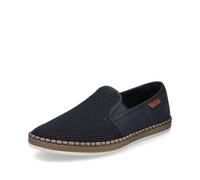Rieker Men Loafers B5265, Men´s Slippers,Slip-on Shoes,College Shoes,Loafer,Business Shoes,Blue (Blau / 14),46 EU / 11 UK