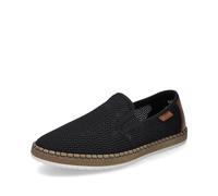Rieker Men Loafers B5276, Men´s Slippers,Slip-on Shoes,College Shoes,Loafer,Business Shoes,Black (Schwarz / 00),43 EU / 9 UK