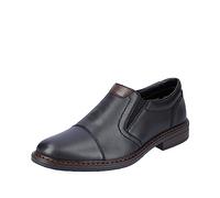 Rieker , Men’s Loafers, Black (Schwarz/Kastanie/Schwarz 00), UK (44 EU)