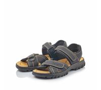 Rieker Men Sandal Black 25051
