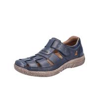 Rieker Men's 03578 Loafer, Blue, 7.5 UK