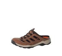 Rieker Men's 08096 Slippers, Brown Combi, 45 EU