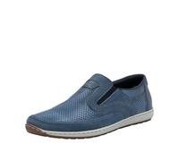 Rieker Men's 08858 Loafer, Blue, 6.5 UK