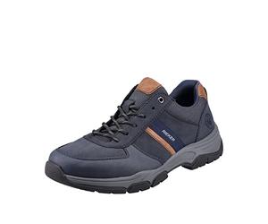Rieker Men's 11211 Lace-Up Shoes, Blue, 9 UK