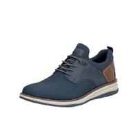 Rieker Men's 14750 Loafer, Blue, 8 UK