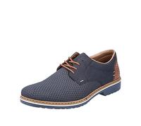 Rieker Men's 16504 Oxford, Blue, 9 UK