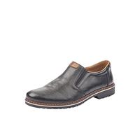 Rieker Men's 16563 Loafers, Black (Schwarz/Mogano), 10.5 UK