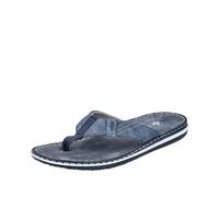 Rieker Men's 21043 Toe Separator Sandals, blue, 9 UK